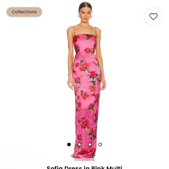 SAU LEE Dresses & Skirts - Sau Lee Sofia Dress in Pink Multi size 6